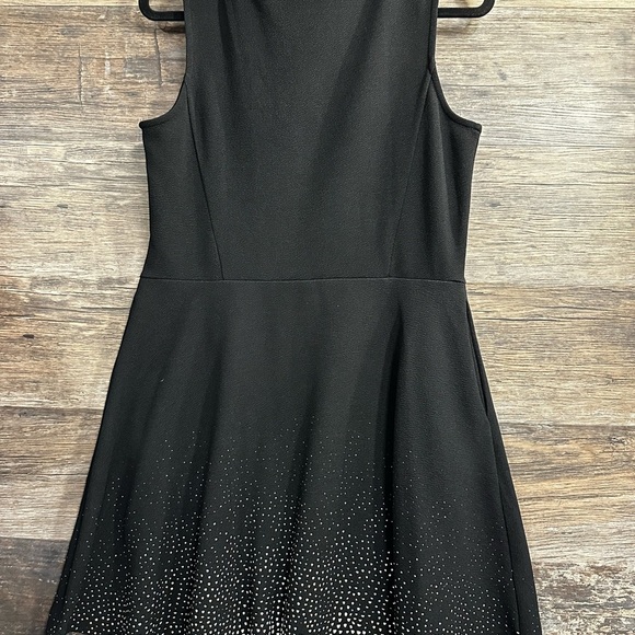 Apt. 9 Black and Silver Embellished Sleeveless Cocktail Dress - Picture 6 of 6